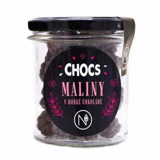 CHOCS Maliny v 70% hořké čokoládě 90g Obsah: 90 g