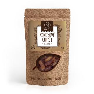 Kokosové chipsy kakao BIO 70 g