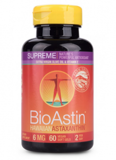 Nutrex Supreme Havajský astaxanthin Vegan 6 mg, 60 kapslí