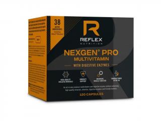 Reflex Nexgen® PRO multivitamín + Digestive Enzymes 120 kapslí