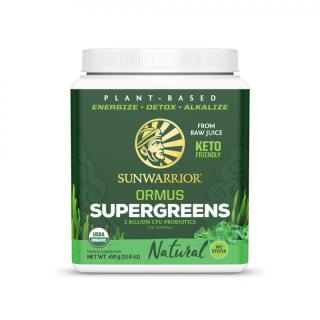 Sunwarrior Ormus Super Greens BIO - Natural, 450g