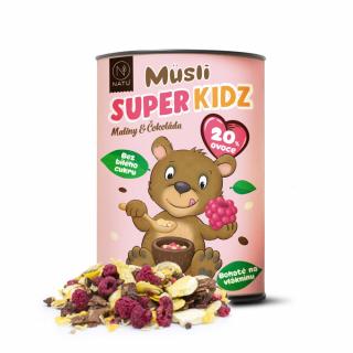 Super Kidz Müsli pro děti - maliny a čokoláda 300g