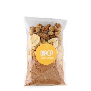 Superkaše MACA s moruší a banánem Obsah: 70 g