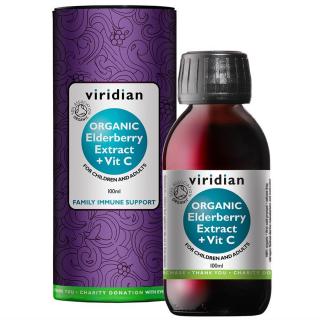 Viridian Elderberry Extract + Bezinkový extrakt 100 ml