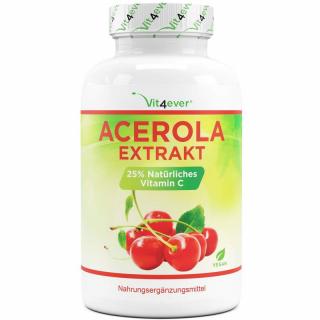 Vit4ever Acerola extrakt 750 mg ks: 240 kapslí