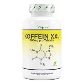 Vit4ever Kofein XXL 200mg - 500 tablet