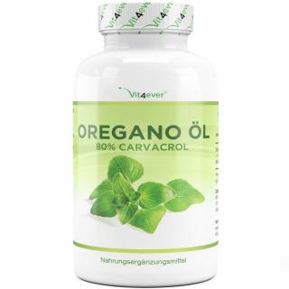 Vit4ever Oregánový olej 150mg - 80% carvacrol - oregáno 120 kapslí