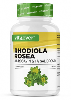 Vit4ever Rhodiola Rosea - extrakt z rozchodnice růžové, 120 kapslí