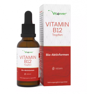 Vit4ever Vitamín B12 kapky, 50 ml