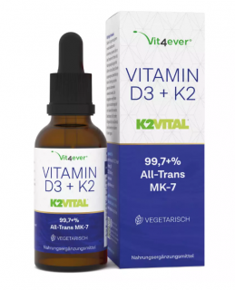 Vit4ever Vitamin D3 + K2 kapky 50 ml