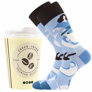 Ponožky Lonka Coffee socks světle modré Velikost: 38-41 (dámská)