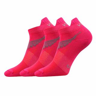 Sportovní ponožky VoXX Iris magenta - 3 pack Velikost: 35-38 (23-25)