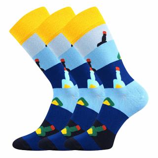 Veselé ponožky Lonka Twidor lahve 3 pack Velikost: 39-42 (26-28)