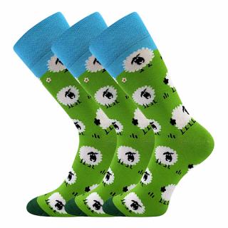 Veselé ponožky Lonka Twidor ovce 3 pack Velikost: 39-42 (26-28)