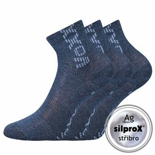 VoXX Adventurik dětské ponožky jeans melé Velikost: 20-24 (14-16)