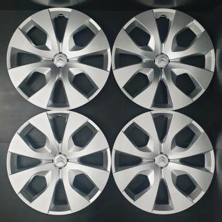 Originální poklice Citroen 16" C3, C4, C5 (použité) (Kryty kol Citroen R16 (výborný stav))