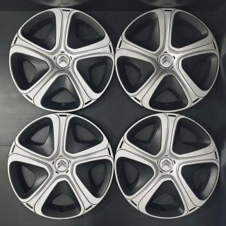 Originální poklice Citroen 16" C3, C4, C5 (použité) (Kryty kol Citroen (výborný stav))