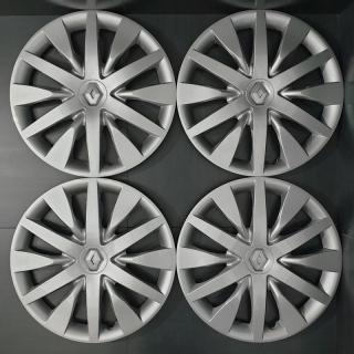 Originální poklice Renault 16" Scenic, Megane (Kryty kol Renault R16, antracitové)