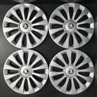 Originální poklice Škoda 15" Fabia, Rapid (Kryty kol Škoda R15)