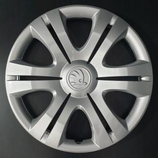 Originální poklice Škoda 15" Fabia, Rapid (použitá) (Kryt kola Škoda R15 (velmi dobrý stav))