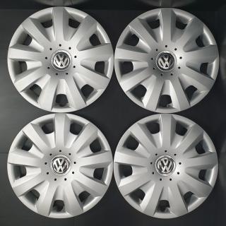 Originální poklice Volkswagen 15" Golf, Caddy, Touran (použité) (Kryty kol Volkswagen R15 (poškrábané, lakované))