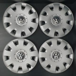 Originální poklice Volkswagen 15" Golf, Caddy, Touran (použité) (Kryty kol Volkswagen R15 (výborný stav))