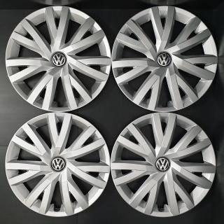 Originální poklice Volkswagen 16" Golf, Passat, Touran (použité) (Kryty kol Volkswagen R16 (výborný stav))