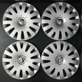 Originální poklice Volkswagen 16" Passat, Touran, Golf (použité) (Kryty kol Volkswagen R16 (dobrý stav))