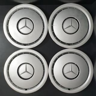 Poklice Mercedes 15" Typ B (4 kusy, originální kryty kol Mercedes (použité))