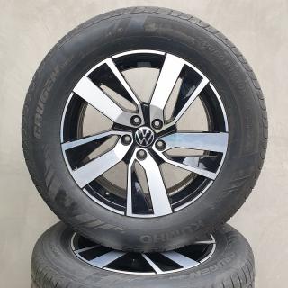 Sada použitých letních kol Volkswagen 245/60 r18 - 8Jx18 ET34 (Sada originálních kol VW, stav viz foto)