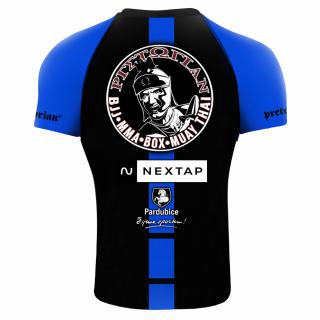 PCE - Týmový rashguard Pretorian - blue Velikost: L, Délka rukávu: Dlouhý rukáv