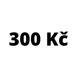 Dárkový poukaz na 300 Kč