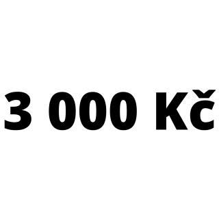 Dárkový poukaz na 3000 Kč