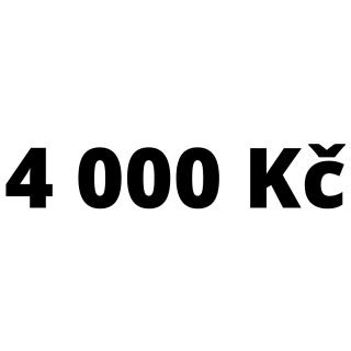 Dárkový poukaz na 4000 Kč