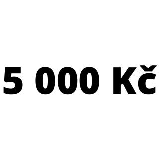 Dárkový poukaz na 5000 Kč