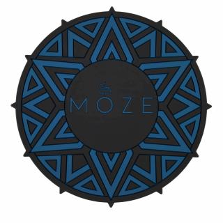 Silikonová podložka pod vodní dýmku - Moze, Hookah Coaster Blue