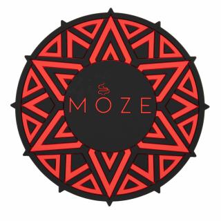 Silikonová podložka pod vodní dýmku - Moze, Hookah Coaster Red