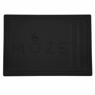 Silikonová podložka pro tabák - Moze, Bowl Packing Mat Black