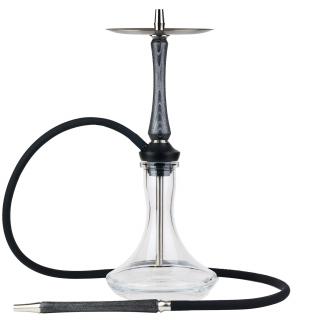 Union Hookah Sleek Standard 48/1 černostříbrná