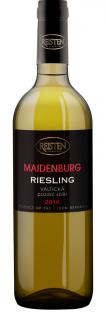 Riesling Maidenburg 2016, pozdní sběr  Reisten