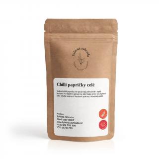 Chilli papričky celé Gramáž: 100g