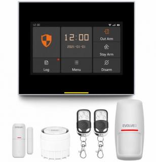 EVOLVEO Alarmex Pro, chytrý bezdrátový Wi-Fi/GSM alarm  + SIM KAKTUS 100 Kč ZDARMA!