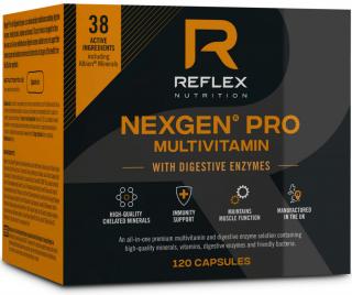 Reflex Nutrition Nexgen PRO + Digestive Enzymes 120 kapslí