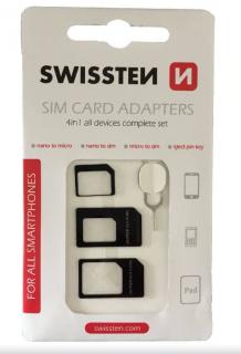 SWISSTEN SIM ADAPTÉR 4in1