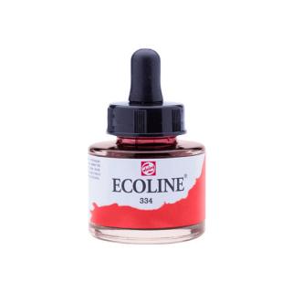 Akvarelová barva Ecoline 30 ml / 334 Scarlet