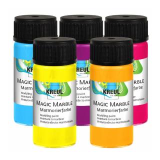 Barva na mramorování HOBBY Line Magic Marble 20 ml - Black