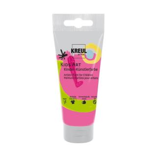 Barvy pro děti KREUL 75 ml | fluorescent pink