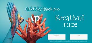 Dárkový POUKAZ - Praktický dárek pro kreativní ruce 2500 Kč