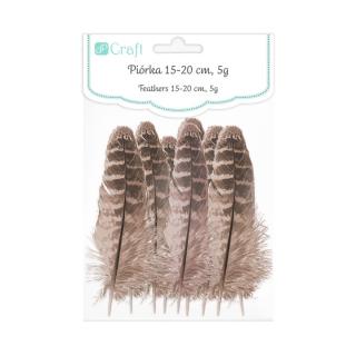 Kachní pírka 15 - 20 cm, 5 g