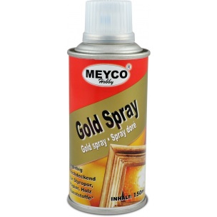 Metalický sprej 150 ml - zlatý